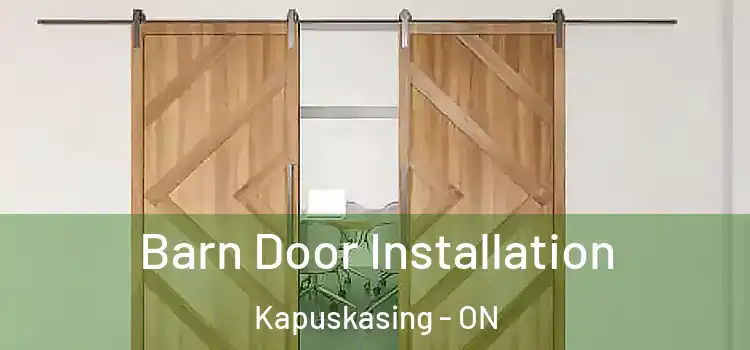  Barn Door Installation Kapuskasing - ON